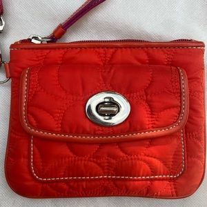 Coach wristlet